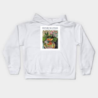 Poisson Rouge Henri Matisse  Exhibition poster Kids Hoodie